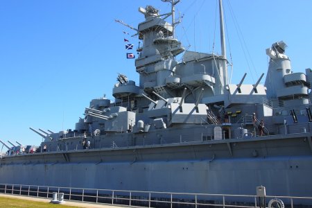 WO2 oorlogsschip, de USS Alabama